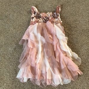 Rose gold dress